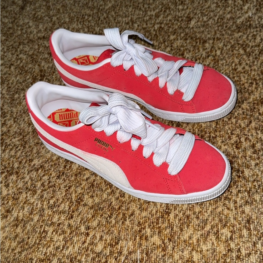 Puma Suede Red shoes